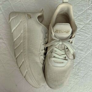 BOBS from Skechers Off-White Athletic Shoes
